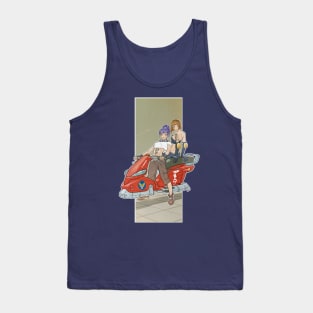 Floating bike Tank Top